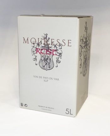 5l classique rosé issu d'igp du var château mouresse